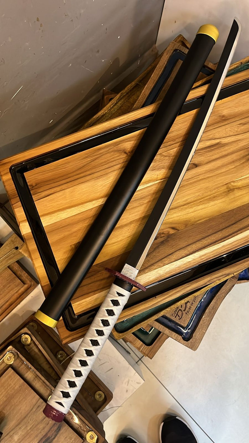 KATANA NARUTO  BRANCA 19 POLEGADAS