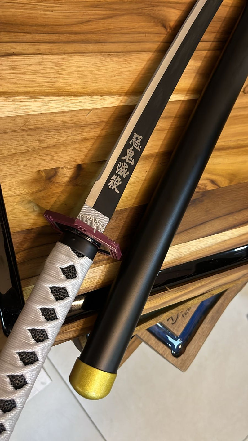 KATANA NARUTO  BRANCA 19 POLEGADAS