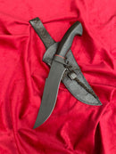 Facas forjadas preto fosco. Aço.